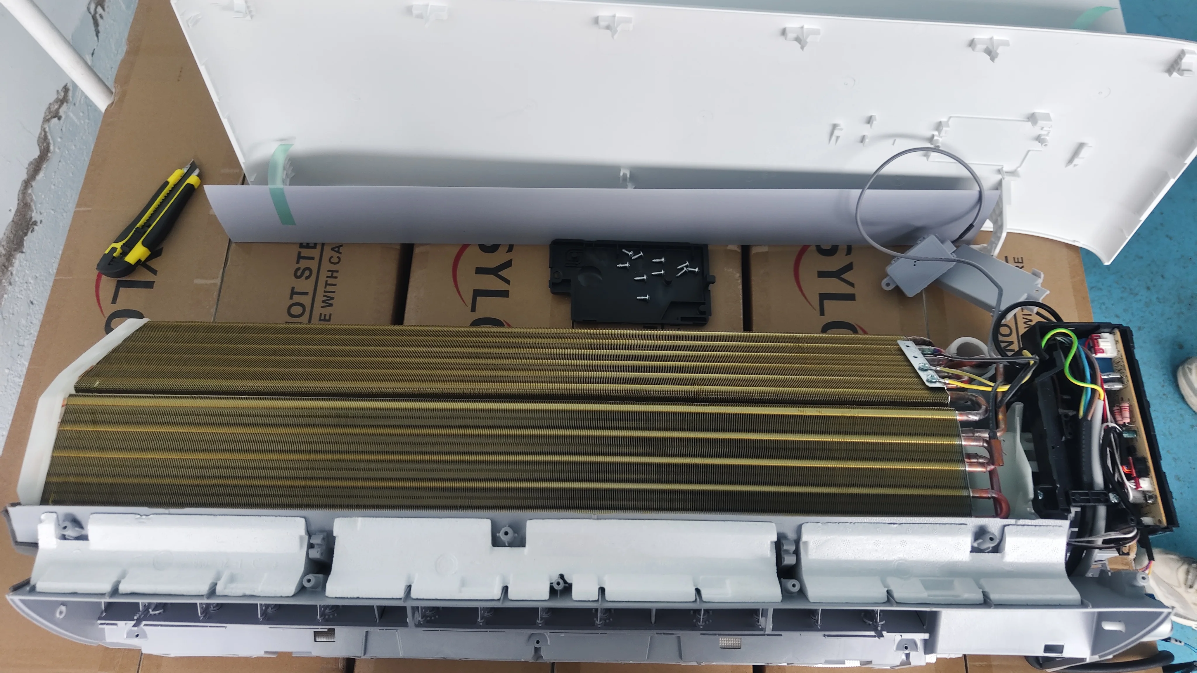 Sylon T3 Work Condition 24000Btu Conditioner Air Mini split 2.5 horse power cool heat air conditioner doule temp ac for home use