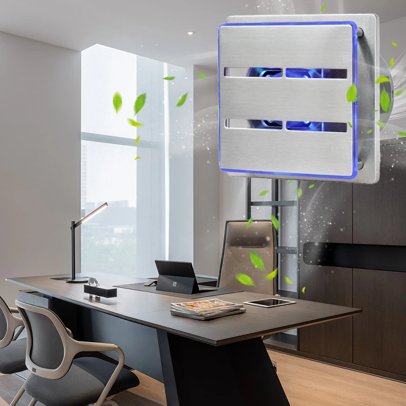 Factory custom bathroom fan with humidity sensor and timer 230V multi-function wall mount extractor fan