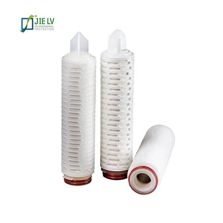 10 20 30 40 inch 0.01 micron PTFE pleated membrane filter cartridge for water treatment
