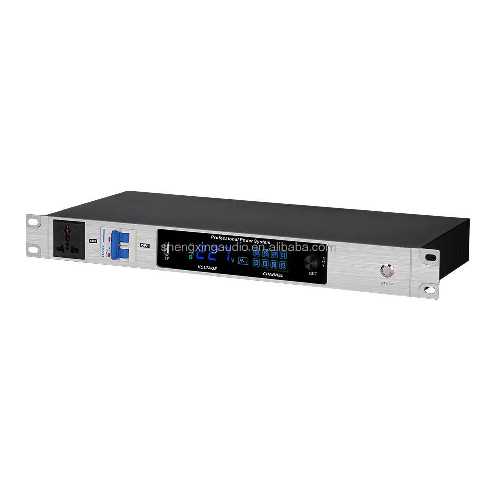 ACS-KD308 новый аудио-кондиционер 8-канальный секвенсор питания с независимым воздушным переключателем контроллер последовательности