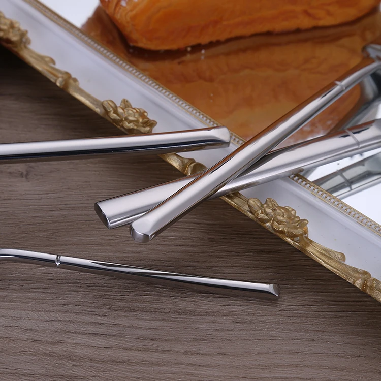 Mirror Reusable Spoon Fork Stainless Steel Restaurant Cutlery Set Wholesale