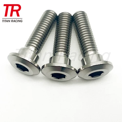 Titanium Ti Motor Brake Rotor Bolt Screw M8X30mm for KAWASAKI Cycling Bolts