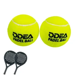 Manufactory Training Racket POP Natural Rubber Tennis Paddle Ball With Great Flex Elasticit