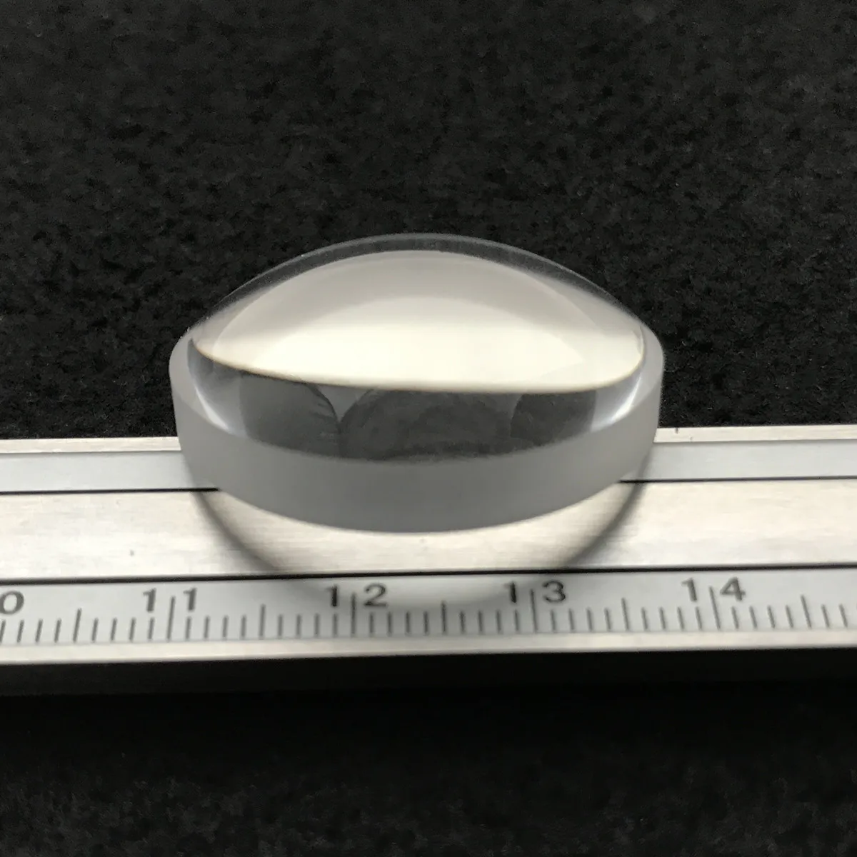 Optical aspherical glass dome lens fused silica for uv-c led