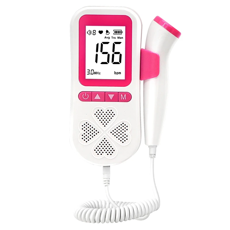 Лидер продаж портативное зарядное устройство с Bluetooth цифровой карманный фетальный допплер фетальное сердцебиение беременность ультразвуковое приложение для детей