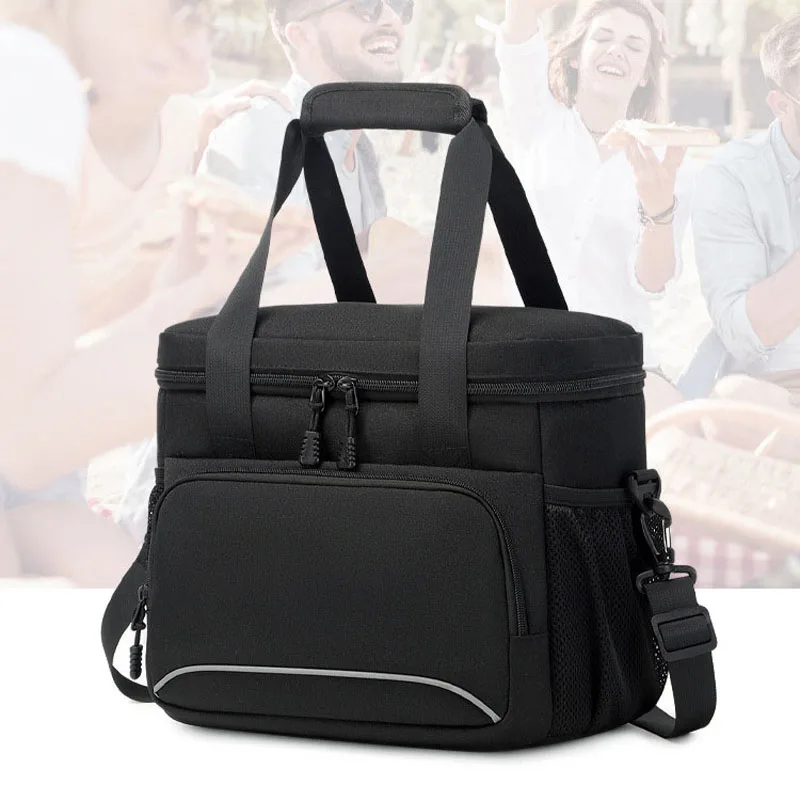 High Quality waterproof Extra large capacity Portable Cooler Bag with adjustable Shoulder Strap beer cooler bag