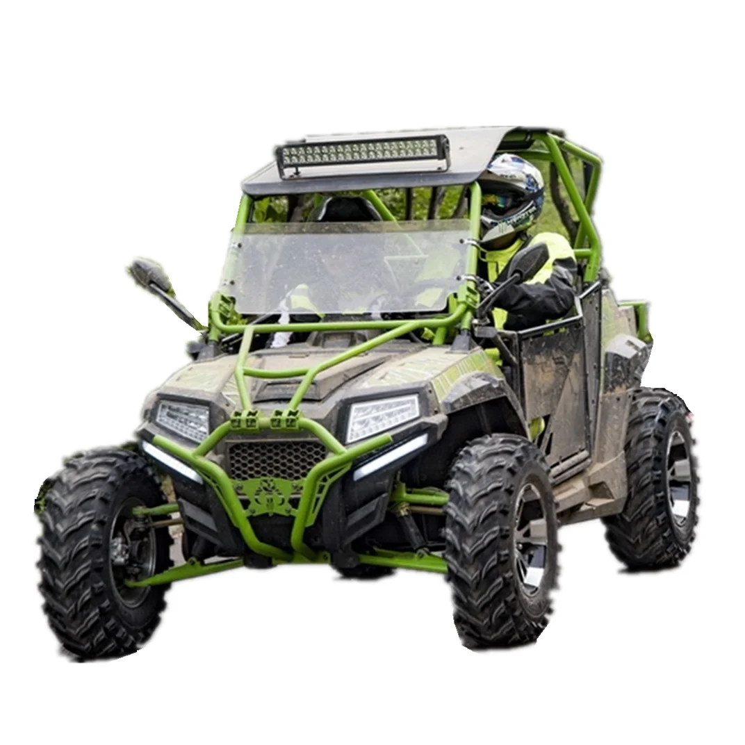 400cc Water Cooled Engine 4 Stoke UTV Quad Buggy Off Road Vehicle  2 seats Adult Quad Bike  All Terrain Car
