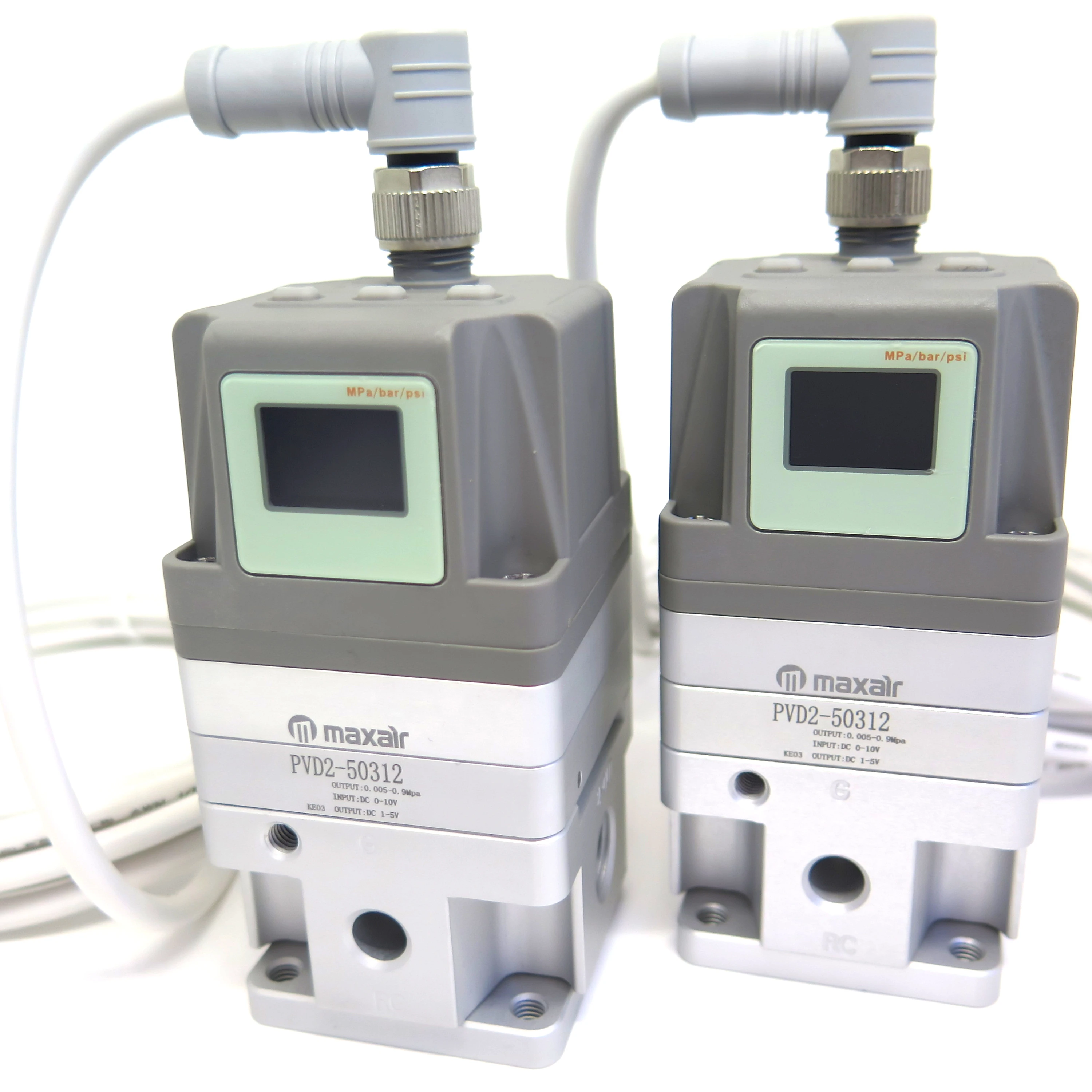 Maxair Led Display High Precision PVD Series Electric proportional valve