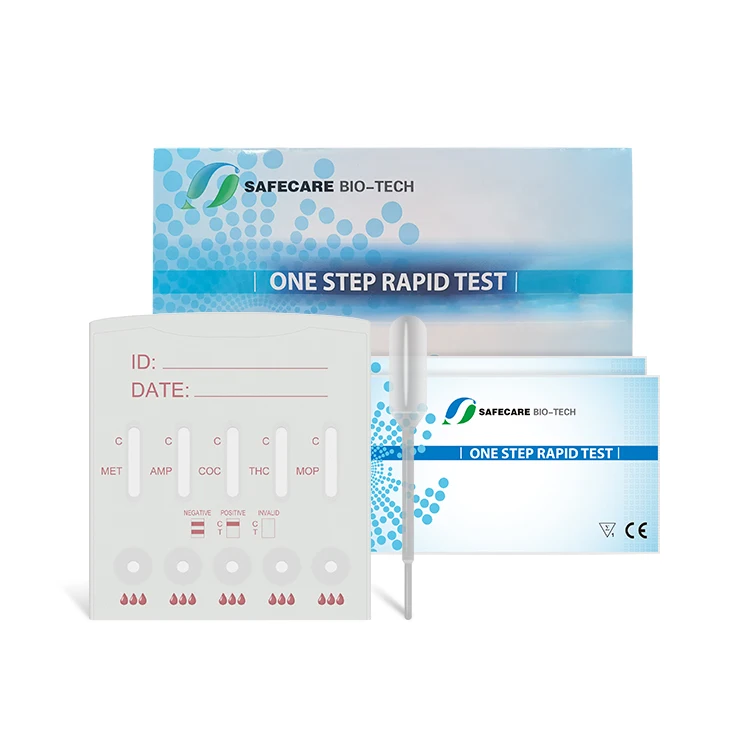 High Sensitivity CE Multi Urine Rapid Test Drug of Abuse Diagnostic Kit