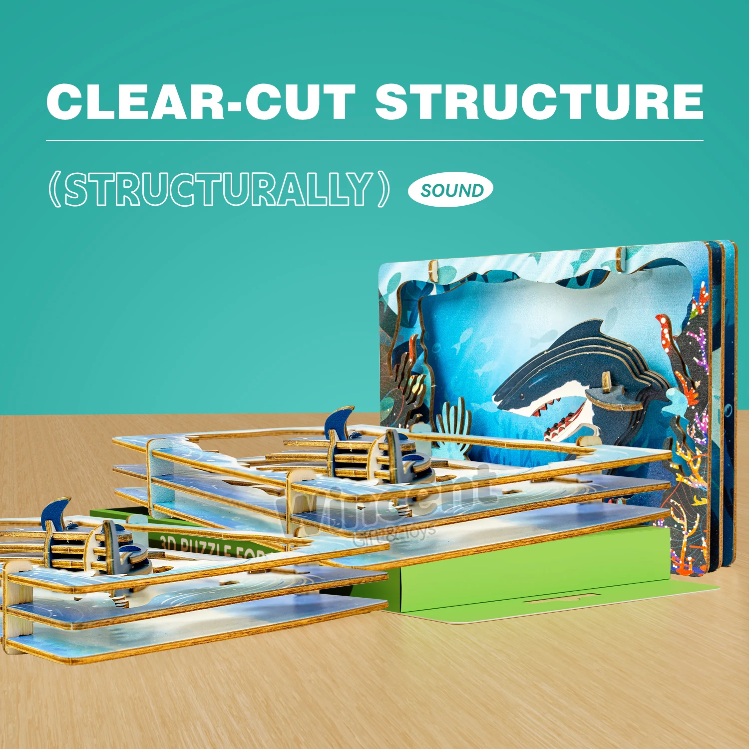 Wincent Miniature Theater Puzzle Latest Design CMYK UV Print Children Creative DIY Experiments Custom Educational Toy