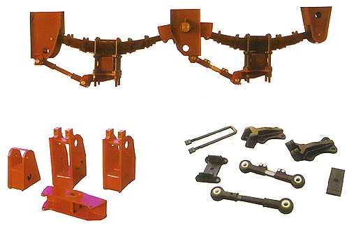 good quality semi trailer parts American type mechanical trailer suspensions