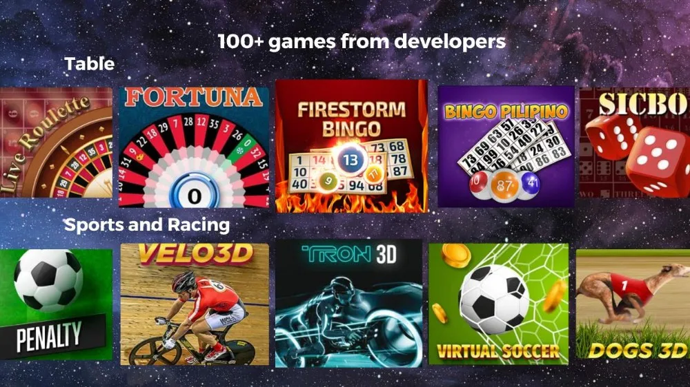 WEBLIMA. Platform for betting shops. 100+ different games
