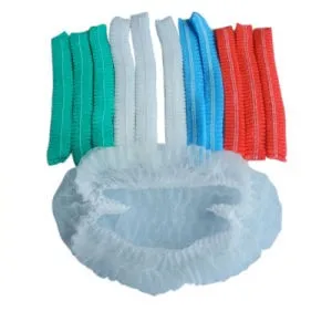 Disposable Single&Double Elastic Medical Mob Cap Non woven nurse Bouffant Cap