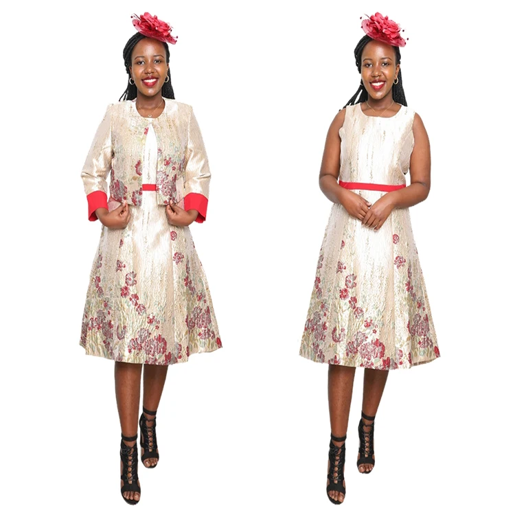 2022 cheap church dresses for black women 2 piece skirt set elegant wedding lady formal female suits ladies plus size clothes