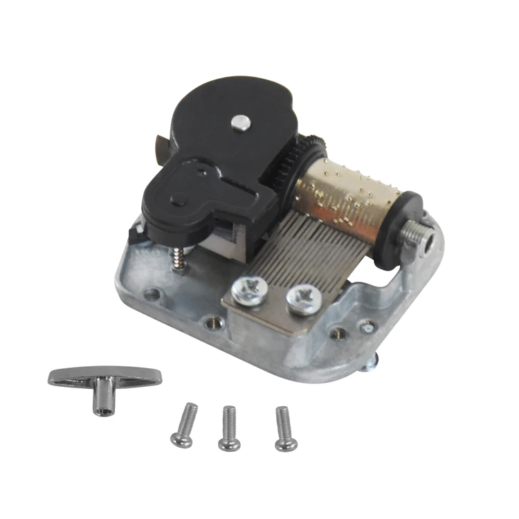 2021 Новое металлическое движение по часовой стрелке детские игрушки музыкальная шкатулка механизм