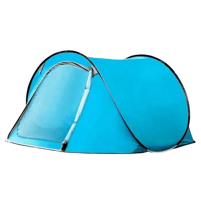 200x140x110cm Boat Type Camping Fishing Tent Outdoor Camping Automatic Quick-Opening Tent Anti-Storm Anti-Ultraviolet Tent