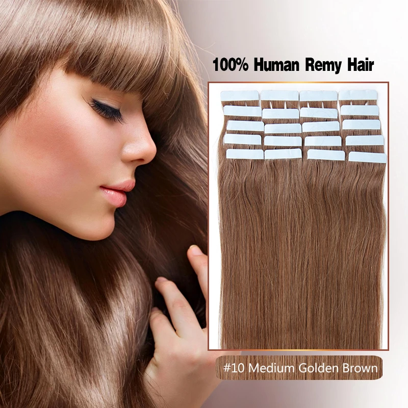 
The top Quality Tape In Hair Extensions Human Extension 