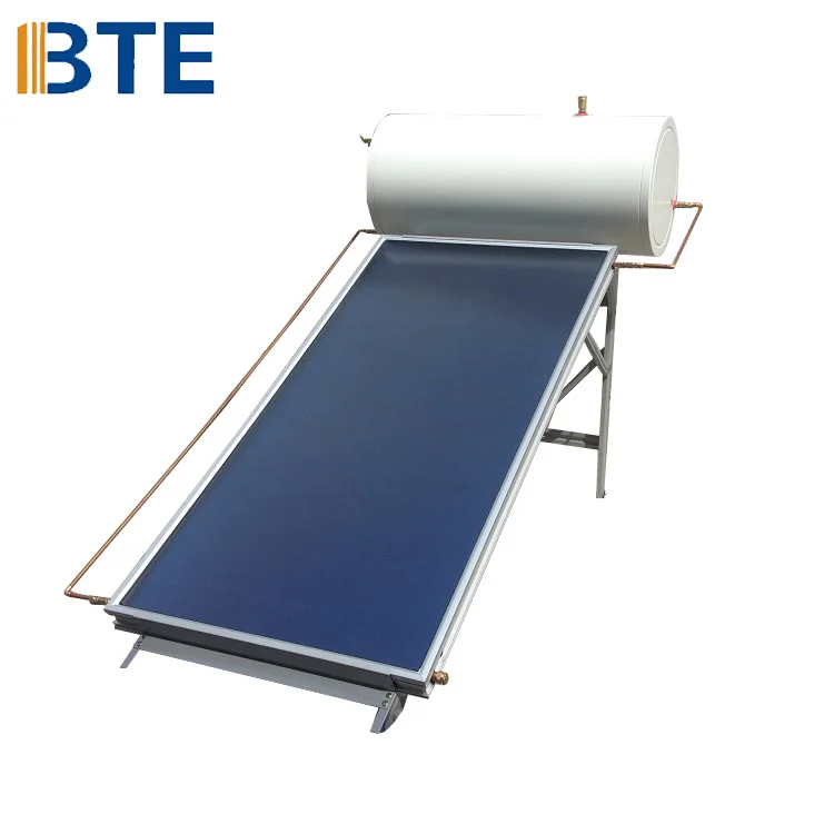 made in 100liter 200 liter Pressurized Rooftop Freestanding Installation sunpower solar water heater