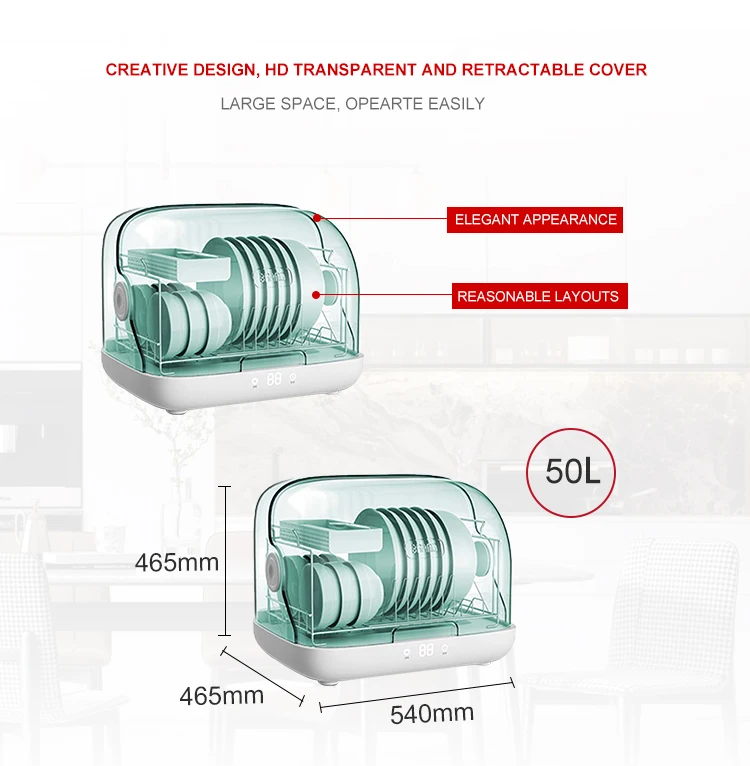 Uv ray dish dryer sterilizer electric disinfection cabinet