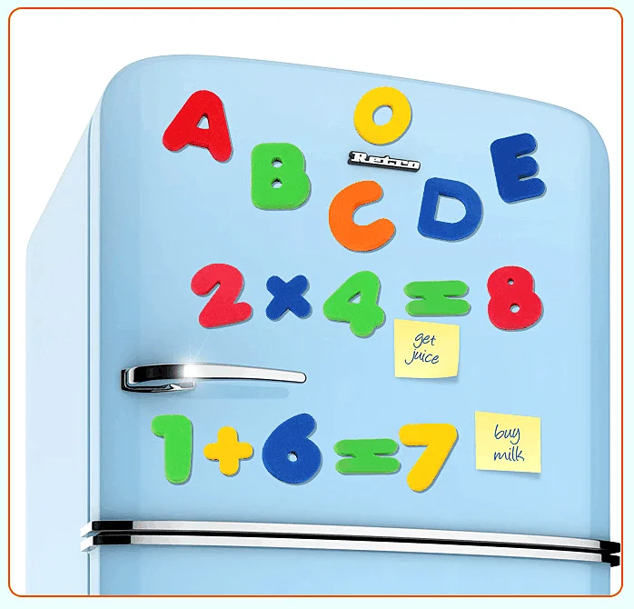 Wholesale Customized Magnetic Alphabet Letters For Kids ABC EVA Fridge Magnet