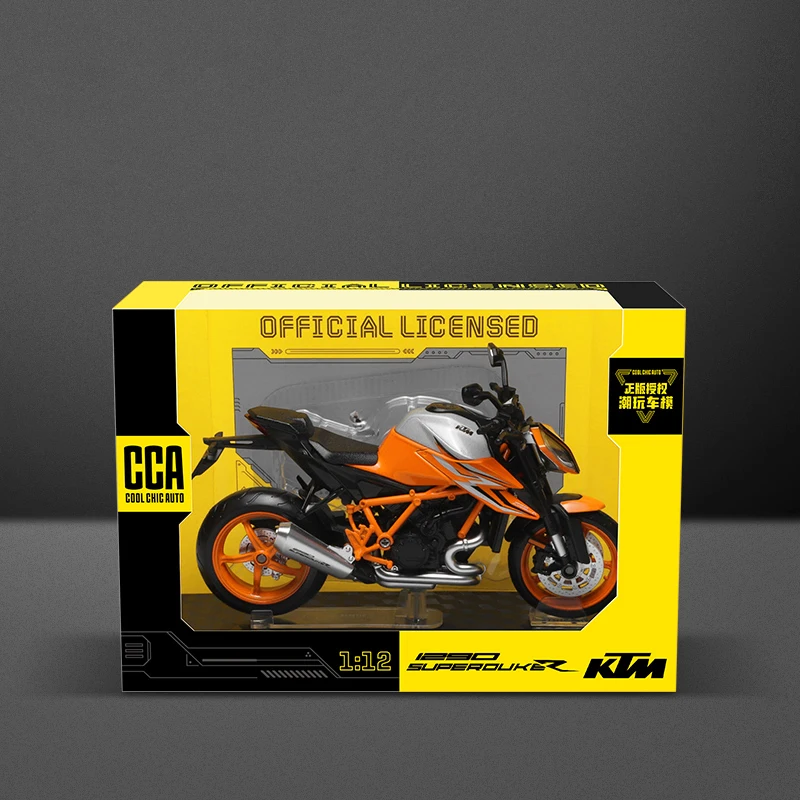 Лидер продаж 1/12 KTM 1290 супер Duke R сплав мотоцикл статические литые игрушки высокая имитация коллекция украшений мотоцикла подарок