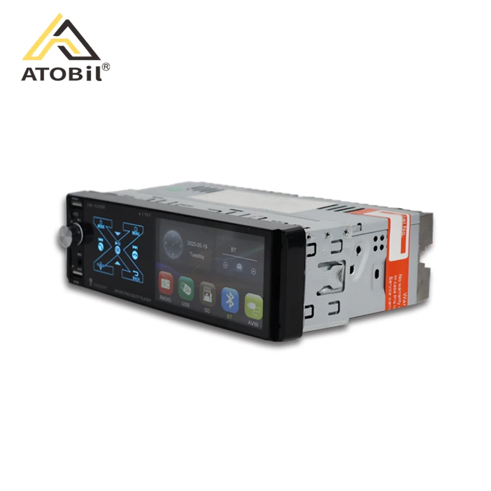 Универсальная 7 задняя подсветка Автомобильная электроника с USB BT TF радио плеер 1din mp5 автомобильная стереосистема