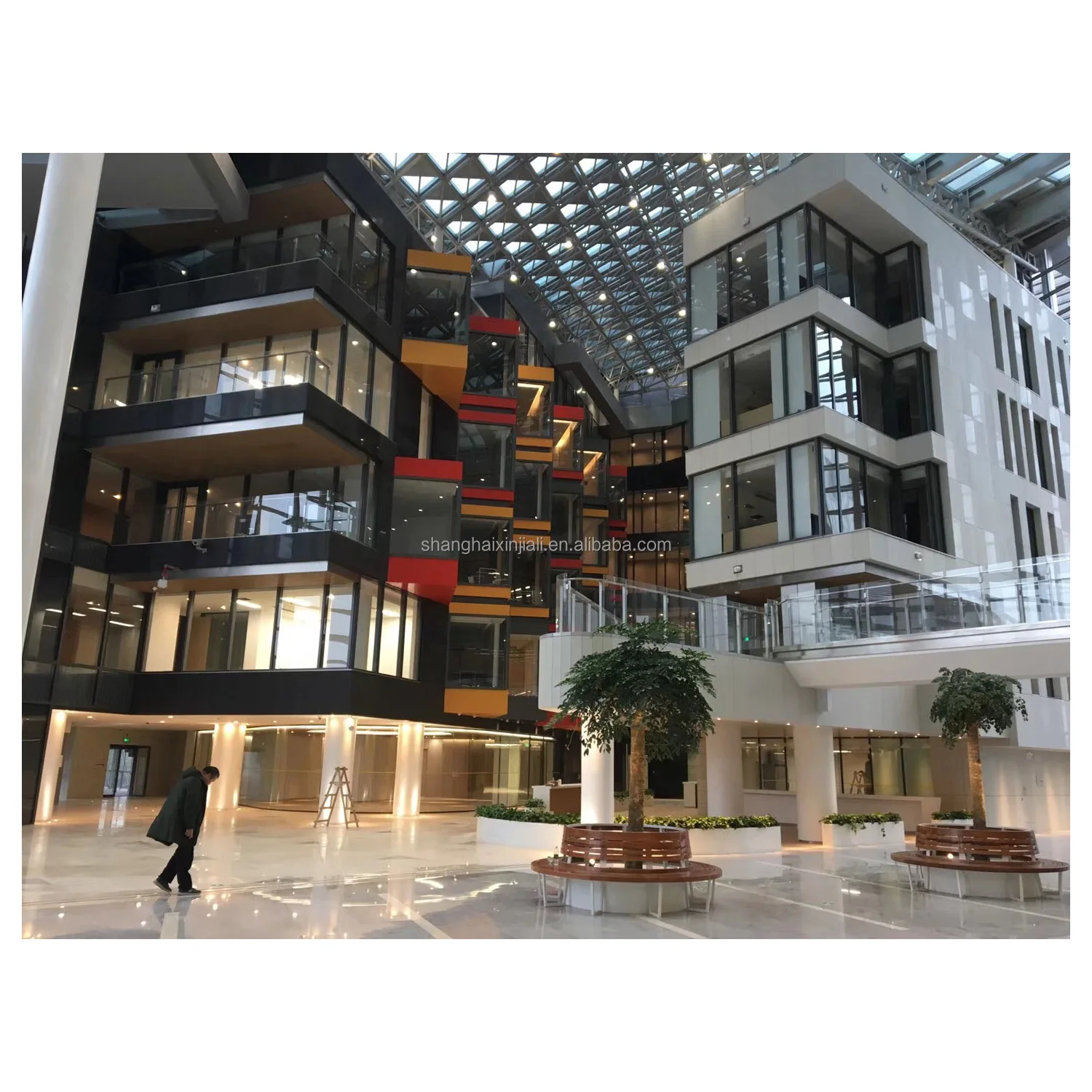 curtain wall architecture ceramic terracotta facade panel terracotta panel