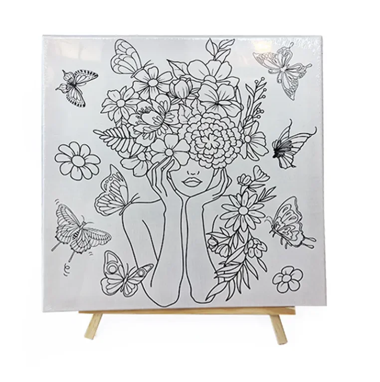 Wholesale Pre Painted Canvas Kids DIY Paint Education & Office Supplies