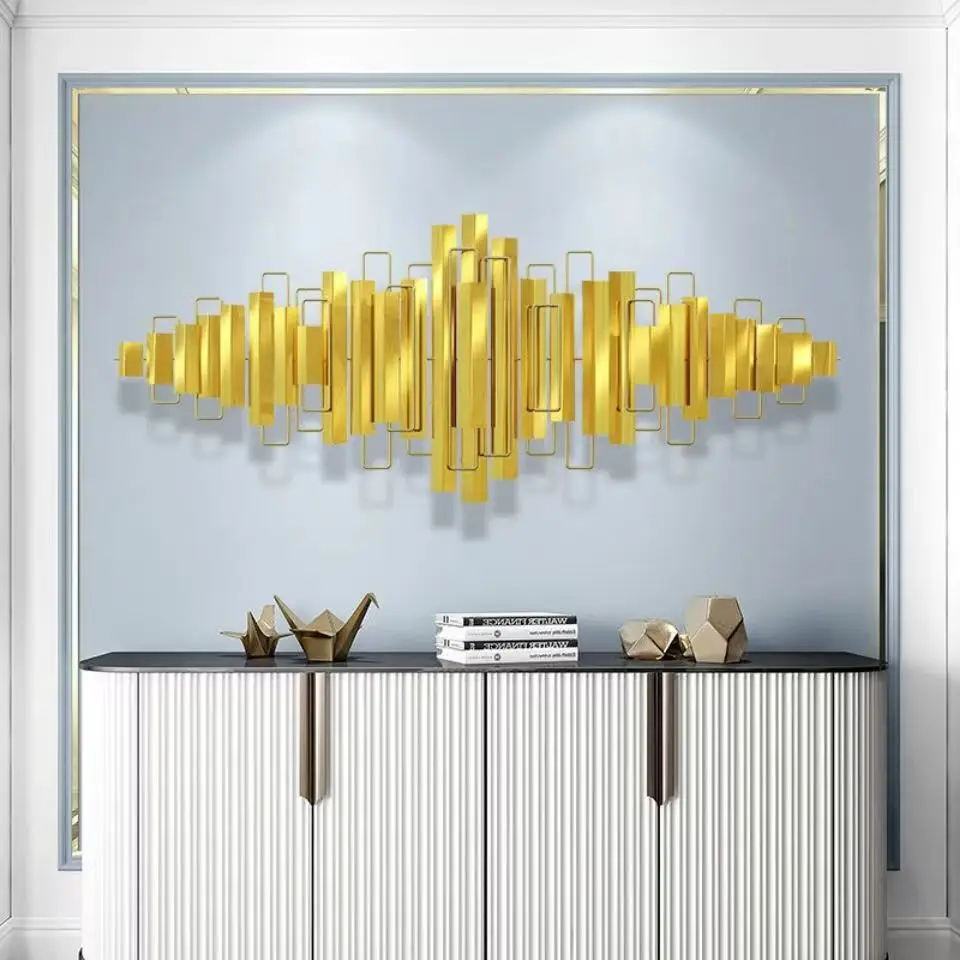 150x60cm Wall decoration pendant hanging TV background wall creative living room bedroom decoration porch iron wall decoration