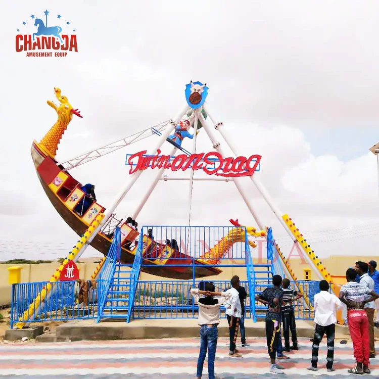 
Carnival Park Outdoor Games Equipment Amusement Rides Viking Boat For Sale 