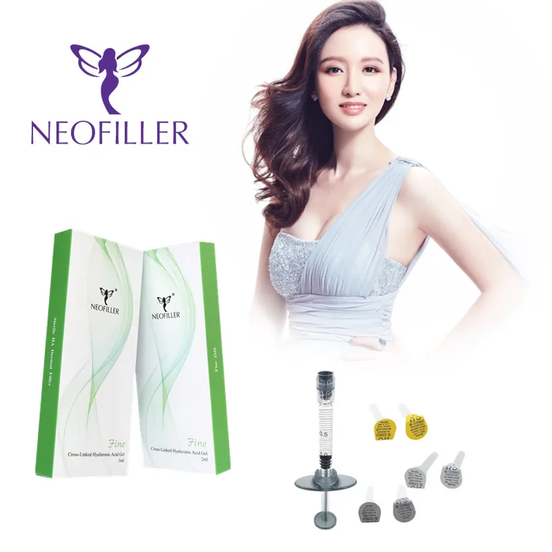 1ml Dermal Filler Lido Injection Hyaluronic Acid 9-12 Months Nose Lip Face Ect