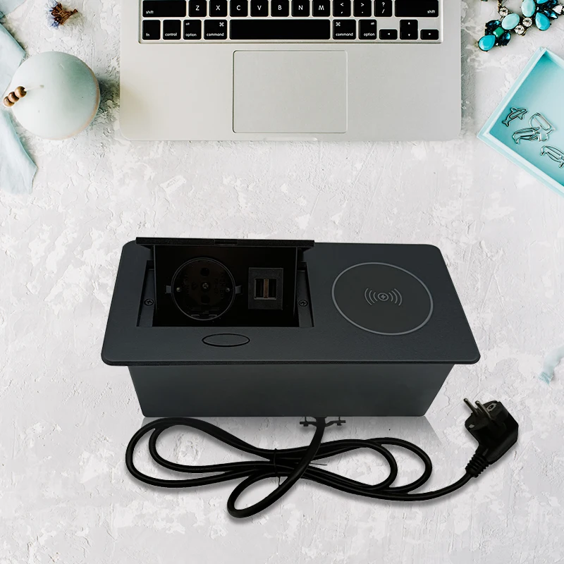 Выдвижная розетка usb для офиса дома Выдвижная розетка для инструментов Выдвижная Магнитная розетка