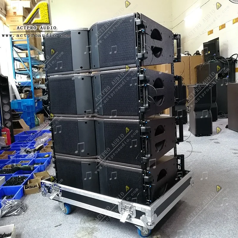 KR208 double 8 inch line array speaker neodymium speaker component KR208 line array