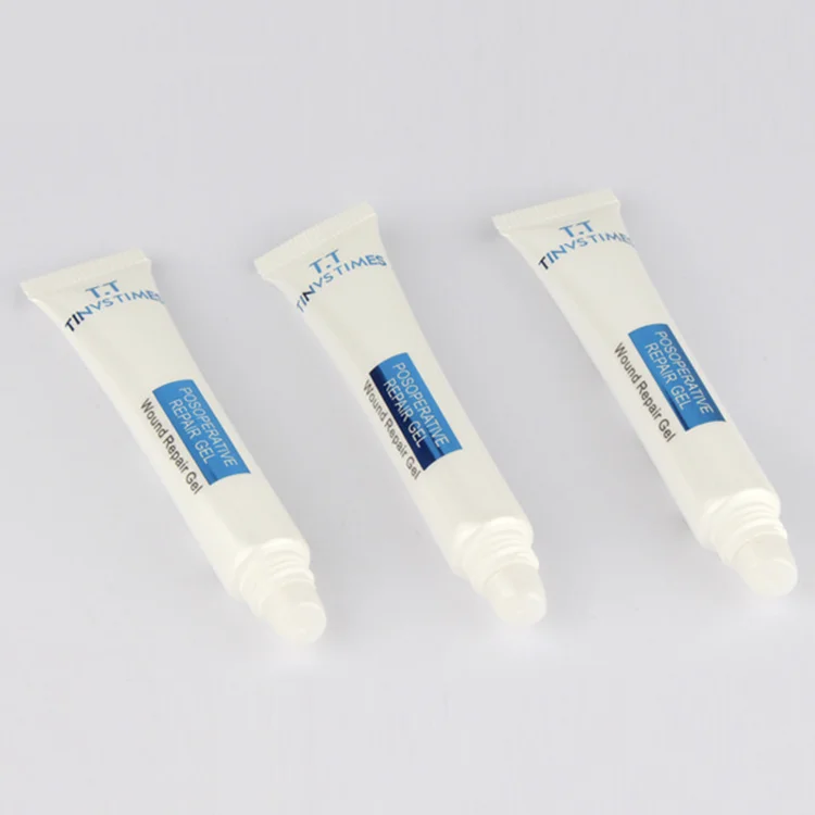 8ml 15ml High quality pink lip gloss tubes lip balm container with gold lid plastic PE tube