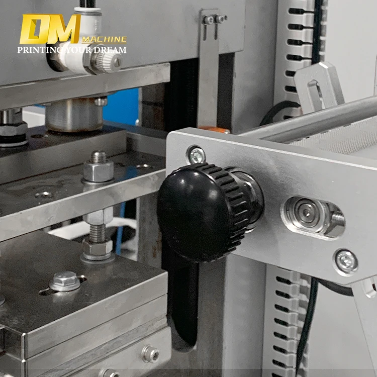 Irregular Shape 8 Side Stamp Bottle Cap Or Pens Bottle Hight Quality Hot Foil Stamping Machine