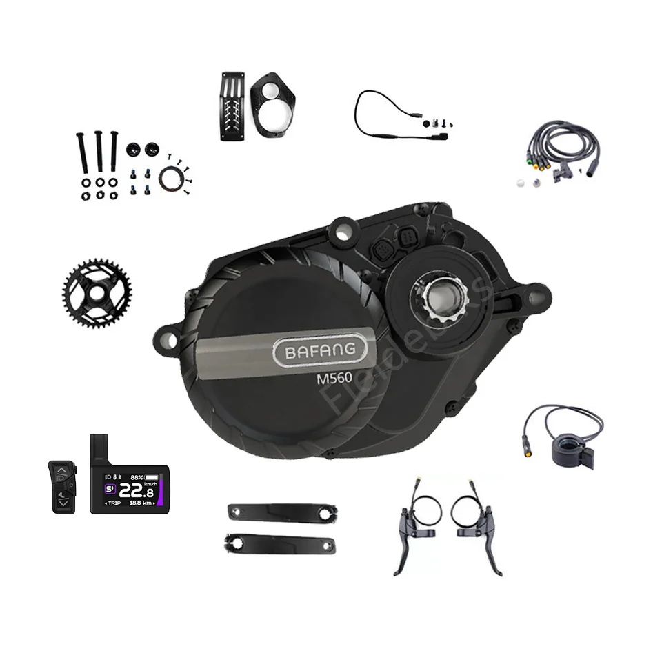 Система привода Bafang 8fun M560 G5300 500/750.C 48 В 500 Вт с датчиком крутящего момента среднеприводный электродвигатель электровелосипед