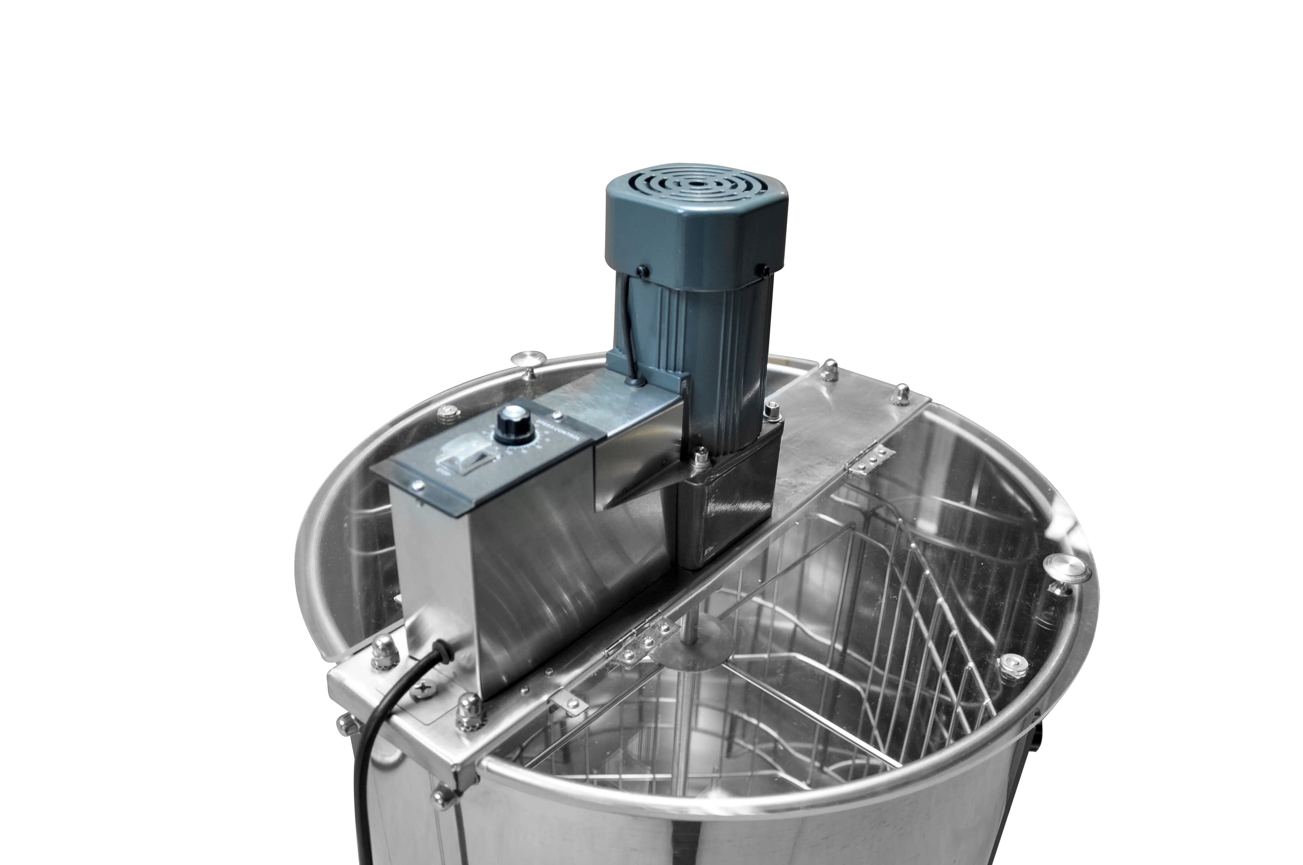 Certificate 4 frames electric honey centrifuge extractor honey