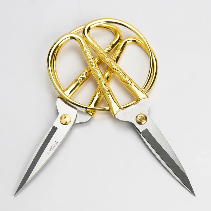 HYSTIC Grade Alloy Scissors Smooth Edge Stainless Steel Hand Tailor Cut Gift Scissors Pruning Application