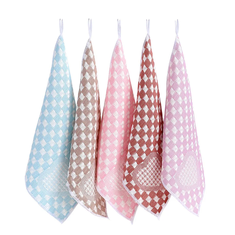 FF2728 Multi-purpose Microfiber Cleaning Cloth Kitchen Dusting Rag Counter Table Drying Towel Super Absorbent Microfiber Towel