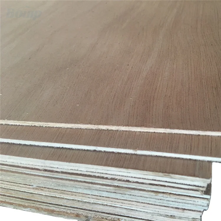 Fashionable 18mm 12mm 9mm Commercial Marine Okoume Plywood for Construction