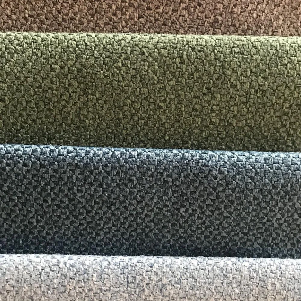 Bascolor polyester wide hemp fabric linen look fabric for upholstery