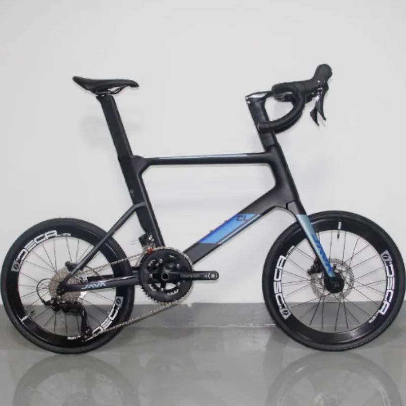 JAVA CL-CB BMX Carbon Fiber Hydraulic Disc Brake 24 speed Dropbar 105 Java Cycling Bike Road Bicycle Decaf R7120 R7100