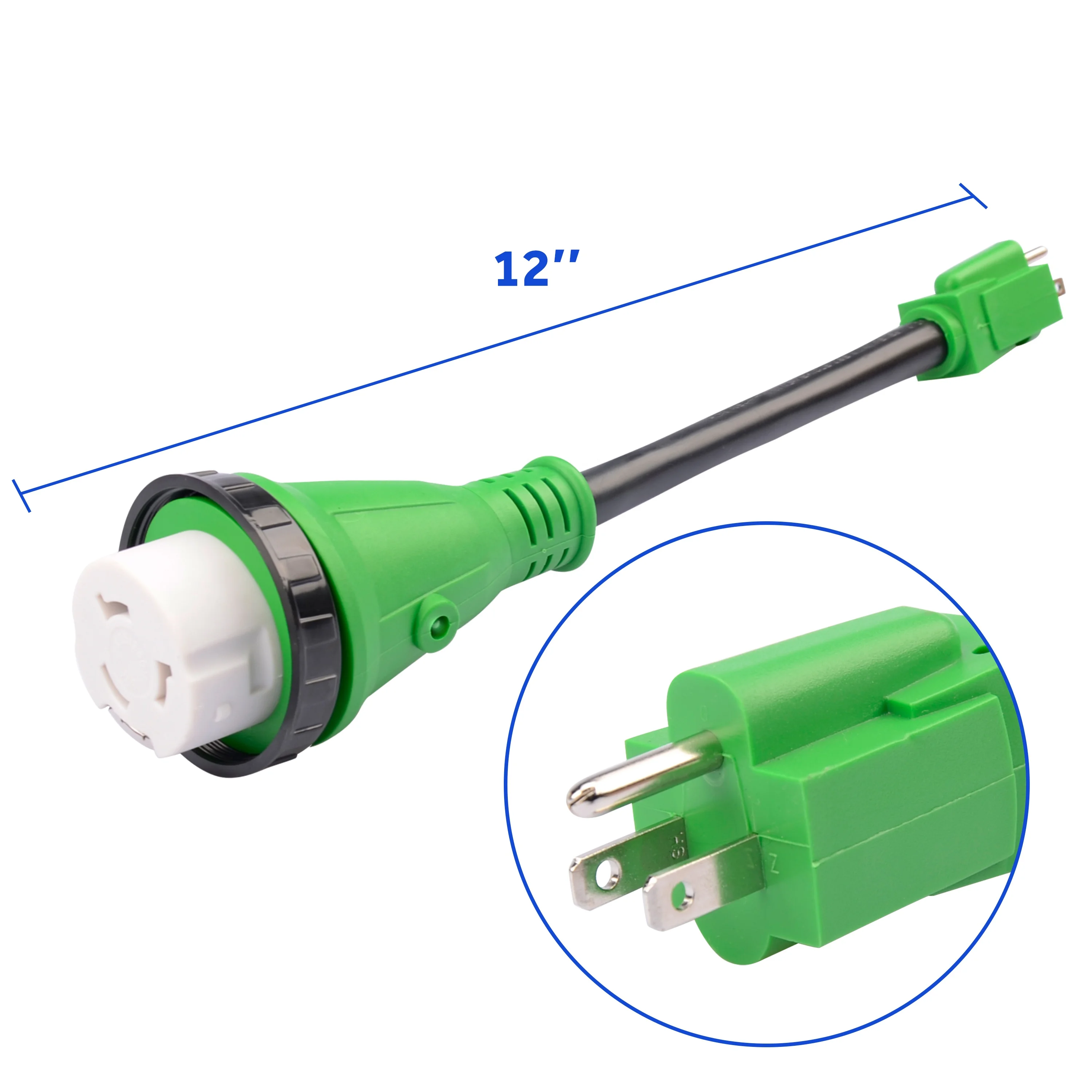 Адаптер NEMA 5-15P с штекером на SS2-50R 15 до 50 Ампер