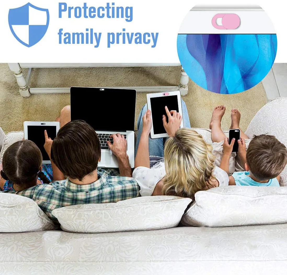 Custom Logo Promotion Gift  laptop camera cover slide Webcam Covers Camera blocked  For laptop Phone Macbook Tablets iPad