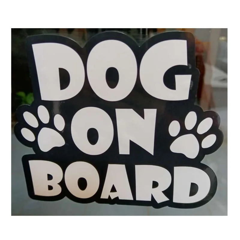 20 years printing factory UV proof waterproof Dog baby on board car vinyl