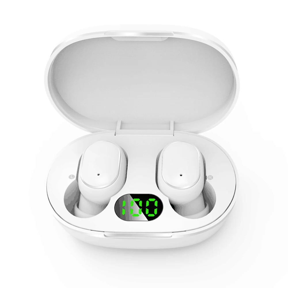 Бесплатная доставка новые наушники True Sport Hi-Fi наушники-вкладыши беспроводная гарнитура Bt5.0 Airdots Abs Mini E6s с зарядным