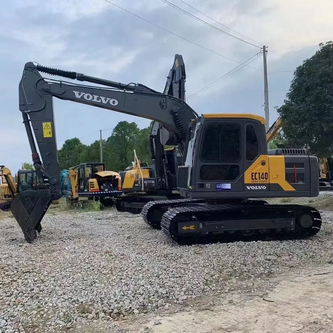Высококачественная Землеройная техника VOLVO EC140 90% новый экскаватор низкая цена