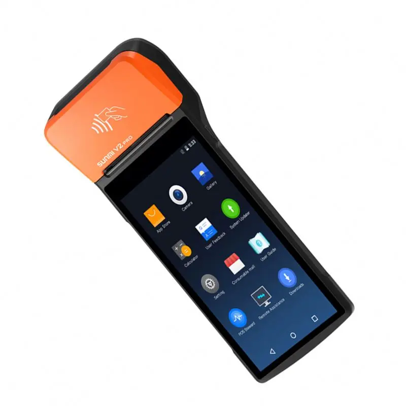 SUNMI все в одном портативный терминал оплаты с NFC-картой android цена pos-машина с принтером SUNMI V2 PRO