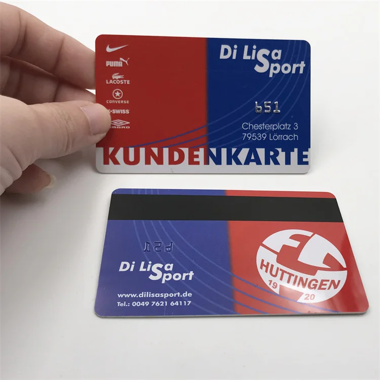 Low cost White PVC card