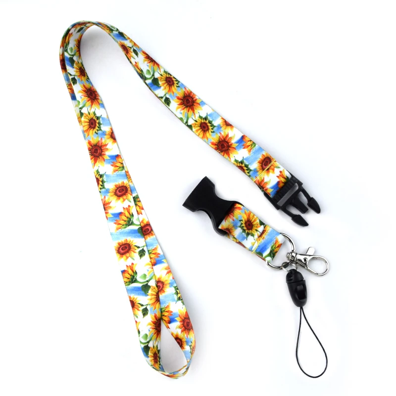 Custom Gift Id Card Holder Business Badge Sublimation Polyester Lanyard Card Holder With Logo